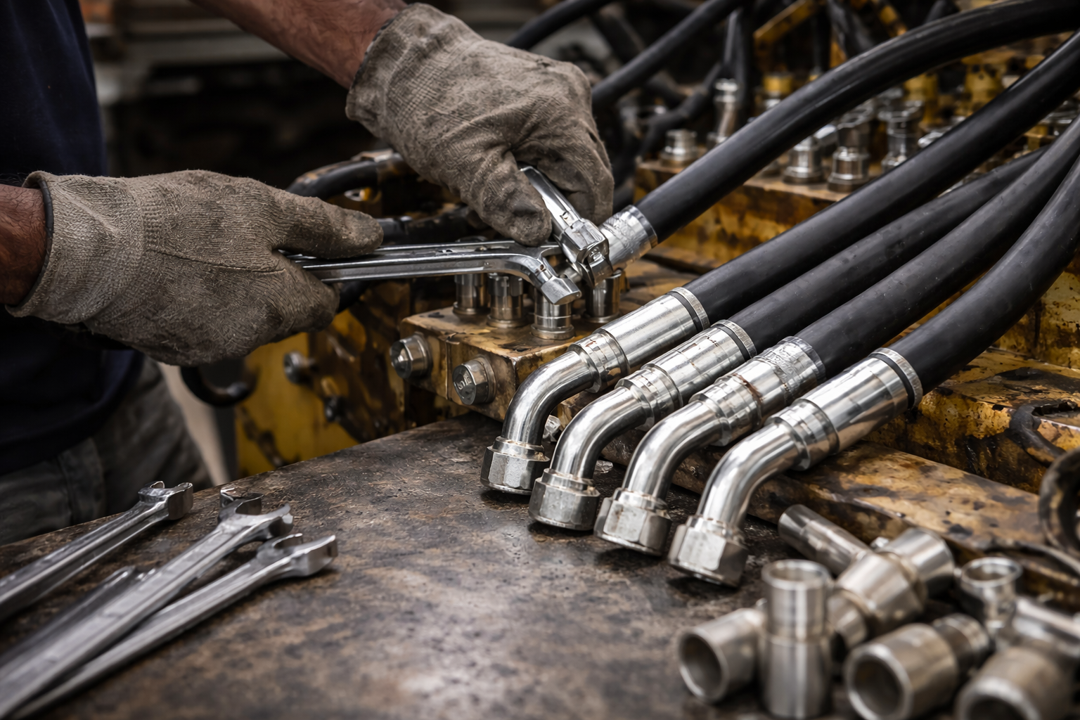 Hydraulic Hose Replacement & Installation